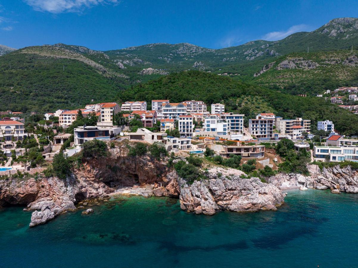 Niki Apartments Przno Sveti Stefan Exterior foto